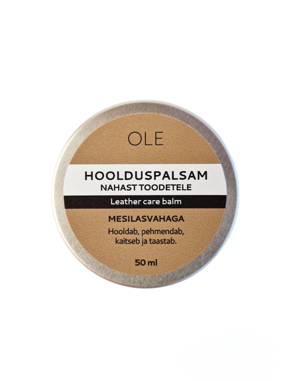 OLE nahast toodete hoolduspalsam mesilasvahaga
