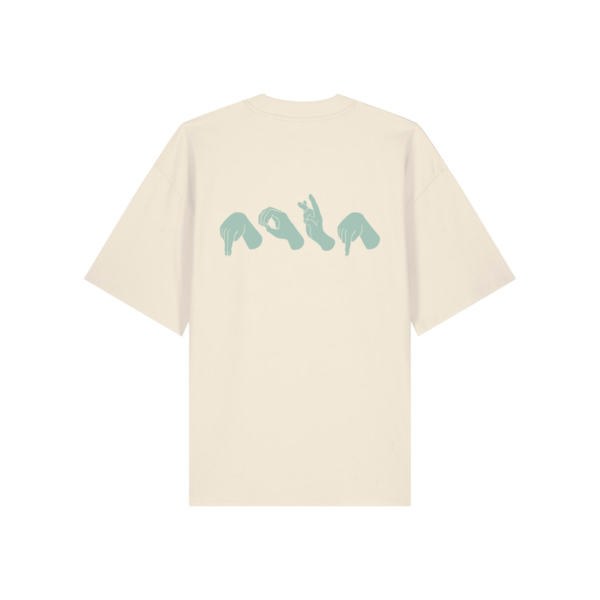 PERG naturaalne T-särk "Käed"